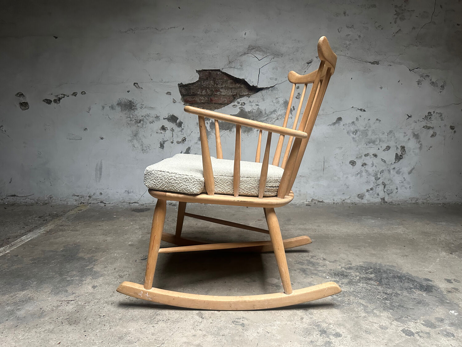 Chaise berçante vintage – Børge Mogensen