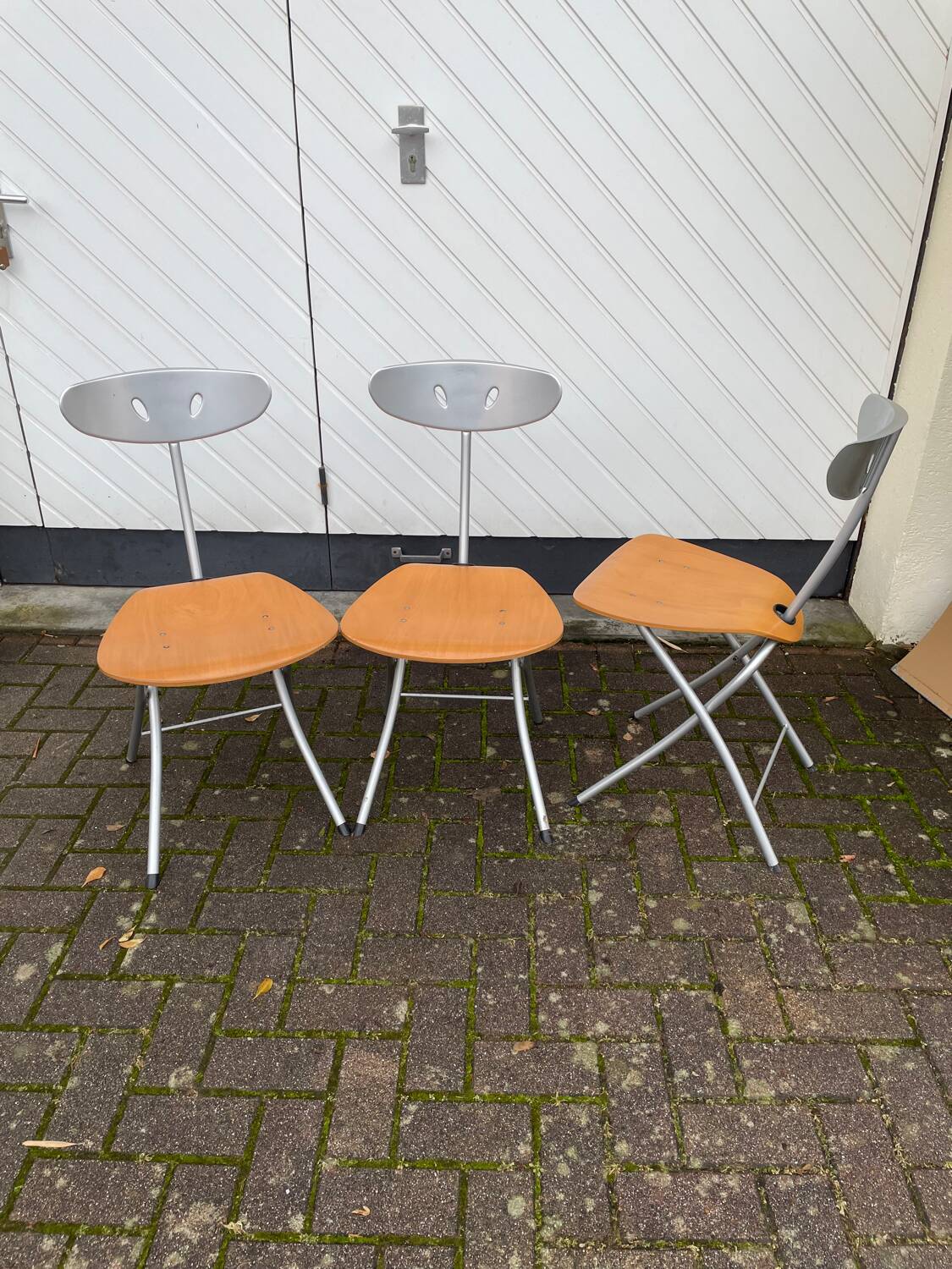 Bonaldo PIU side chairs, set of 3