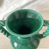 Twisted Vallauris vase from the 1950s.