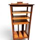 Shelf unit with partitions – Art Nouveau – around 1900