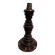 Art Deco Turned Wood Lamp Base