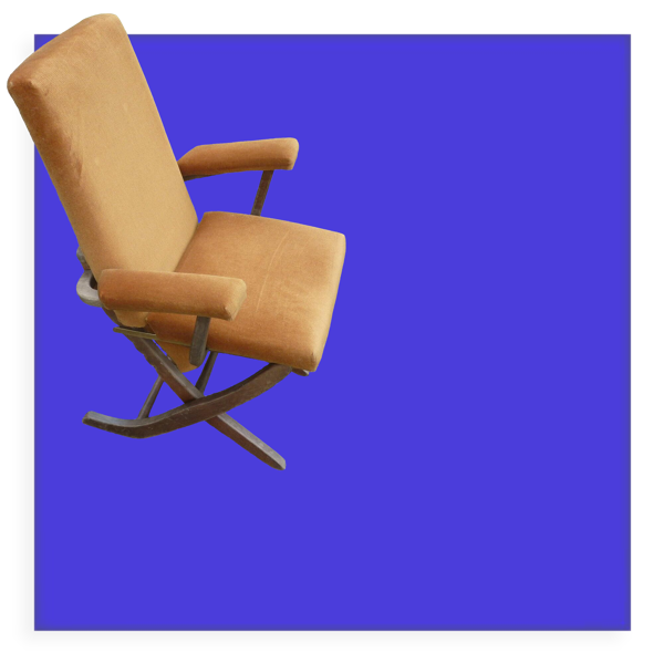 Fauteuil Poly-X relax des années 70