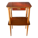 Sellette console années 60, acajou