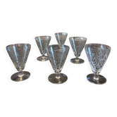 Verre à vin cristal de saint louis
