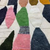 Tapis en laine pure fait main traditionnelle taille 150 x 250 cm