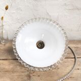 Serrated opaline suspension