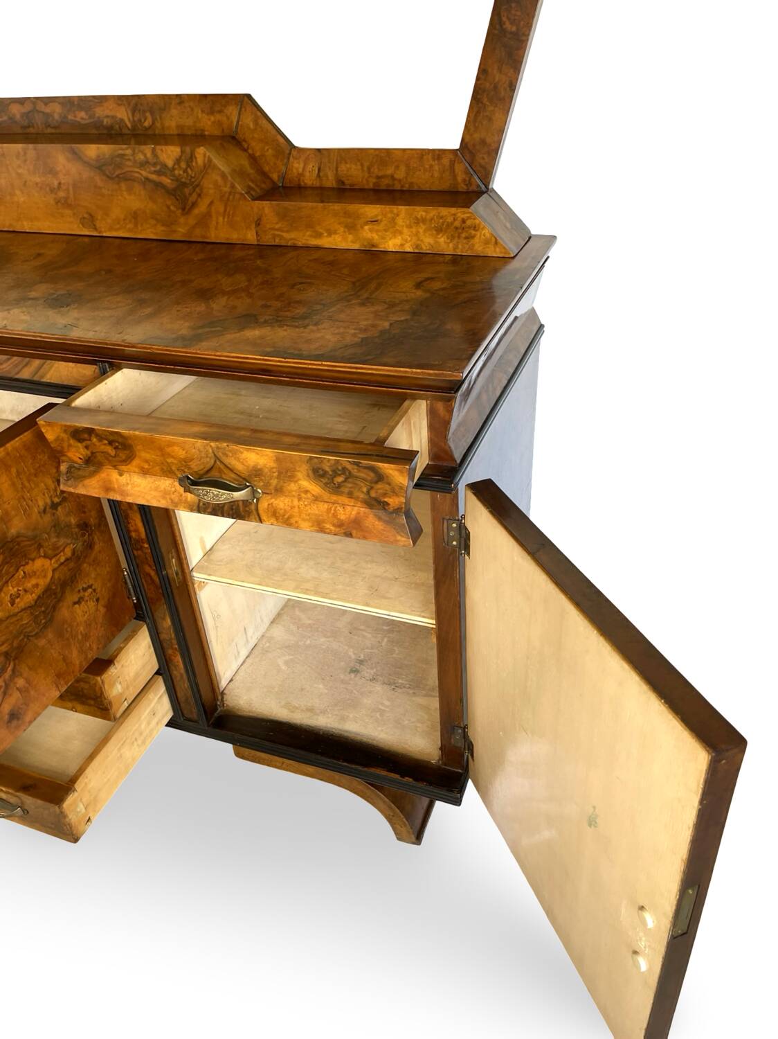 Crédence/buffet Art déco italien, années 1920.