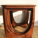 Teak trundle tables - Astro model - Design Victor Wilkins for G Plan - 1960