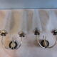 Paire d'appliques Arlus des annèes 50-60