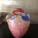 Vase sculpture en forme de coeur
