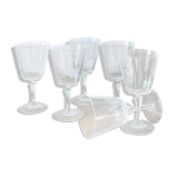 Set of 6 wine glasses