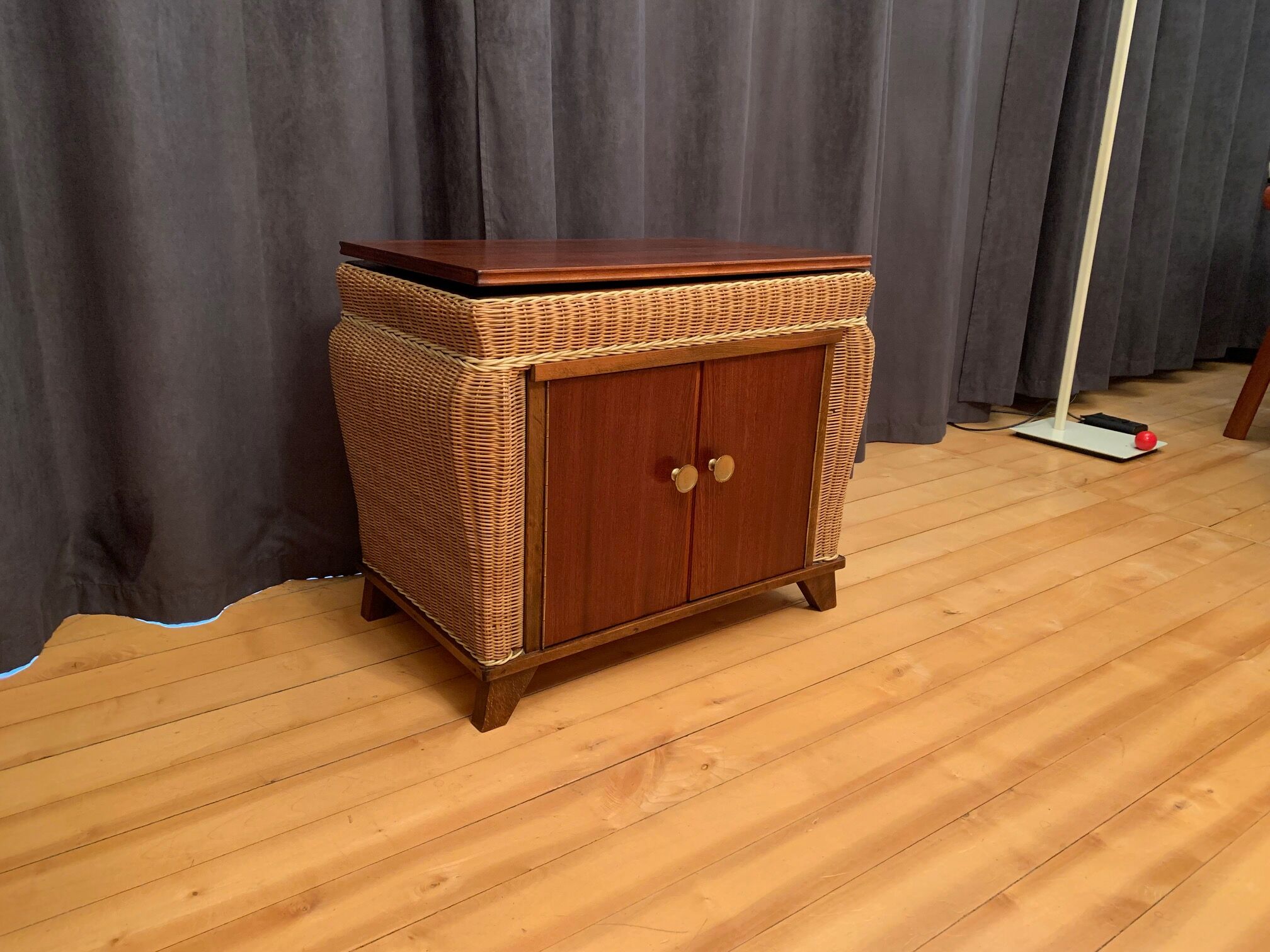 Cabinet de style boho, années 1960