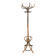 Baumann coat rack, swivelling parrot design from the 60s/70s in wood.