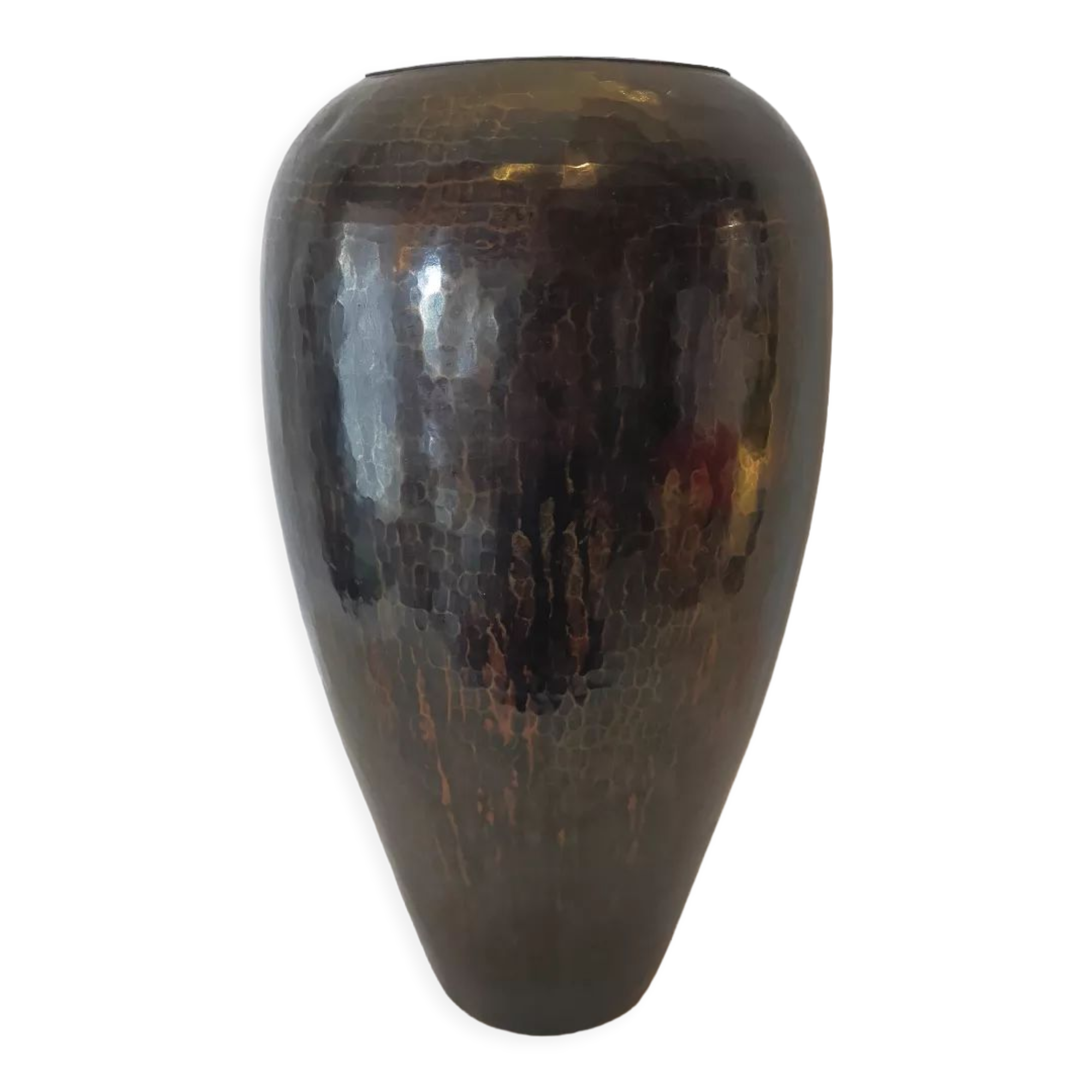 Brassware vase by Hervé Wahlen