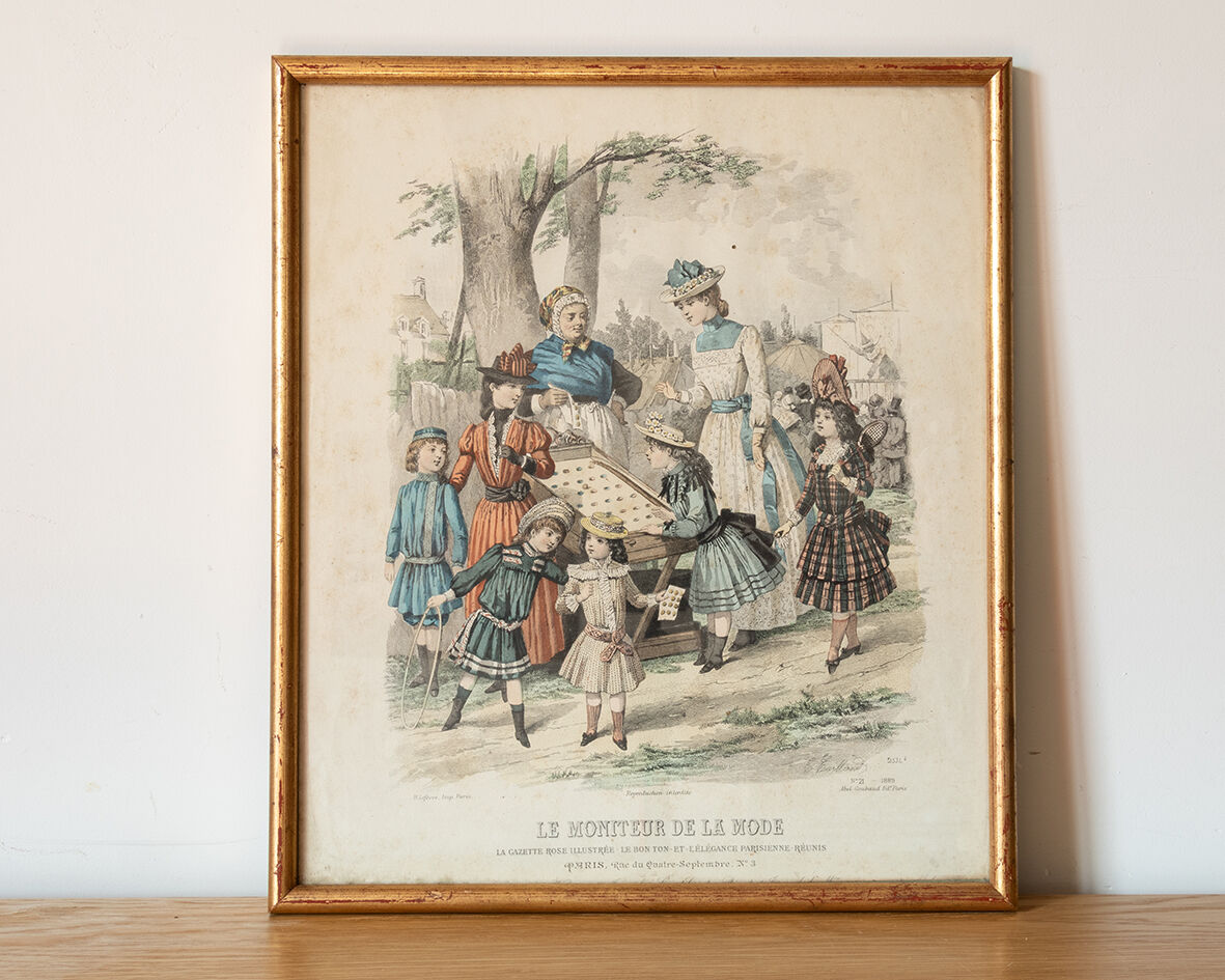 Fashion engraving - The fair