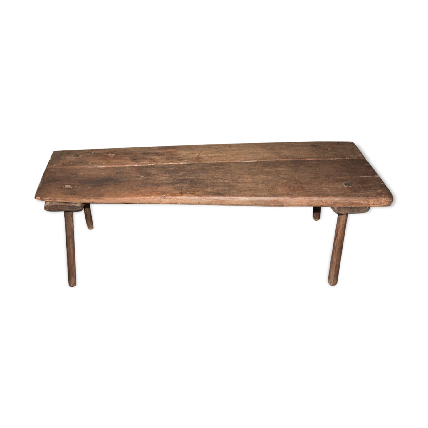 Ancient brutalist bench