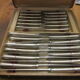 24 silver metal knives ercuis