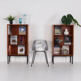 Pair of bookshelves Pierre Guariche for Meurop