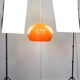 Suspension géante orange Space Age de Guzzini, années 70