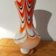 Vintage 70s italian vase in opaline or murano glass