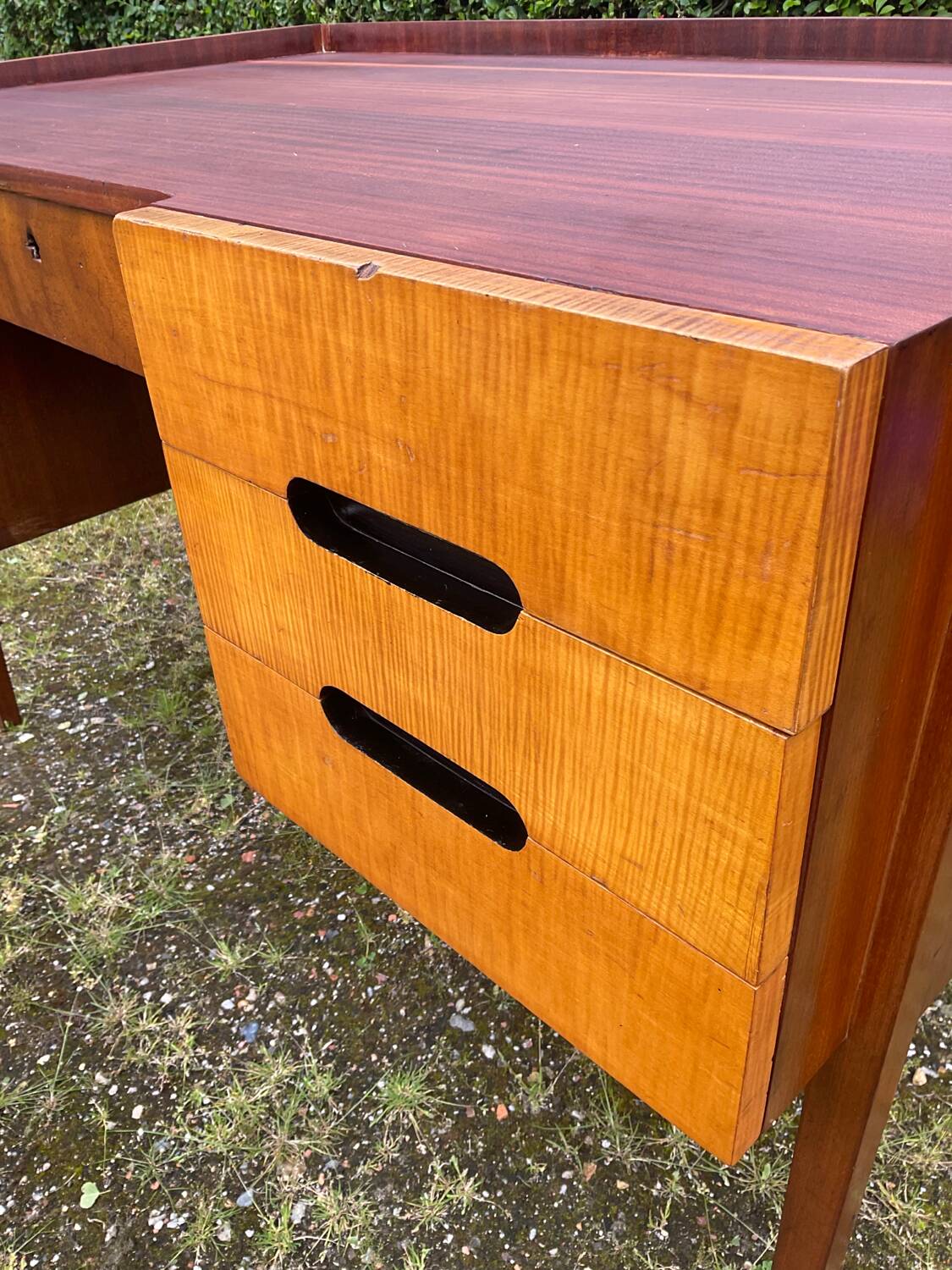 Scandinavian teak desk from the 60s