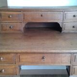 Oak desk from the 1950s