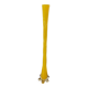 Large yellow glass soliflore