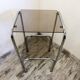 Vintage glass shelf