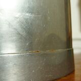 Old stainless steel milk can