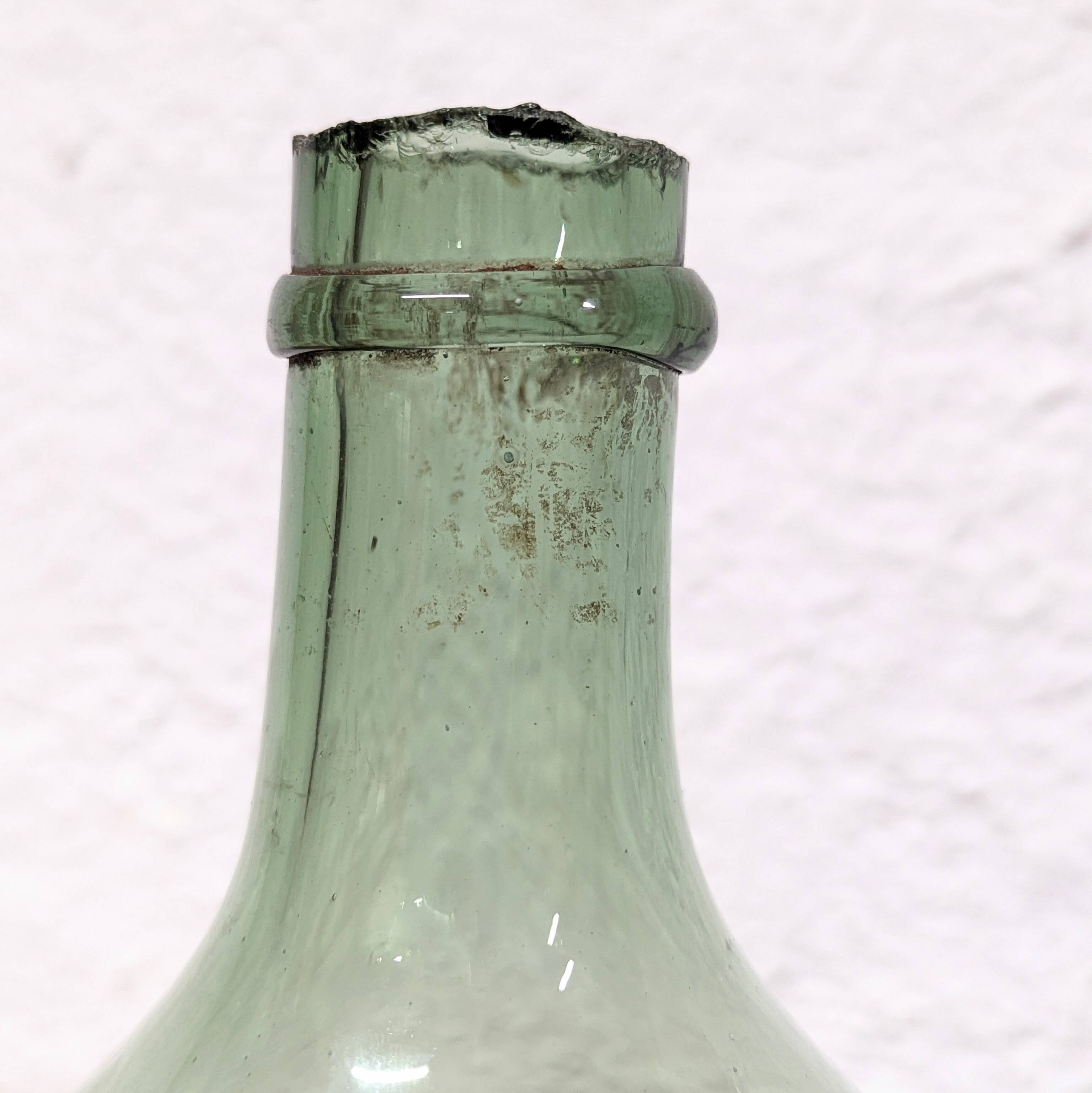 Green demijohn 6 liters