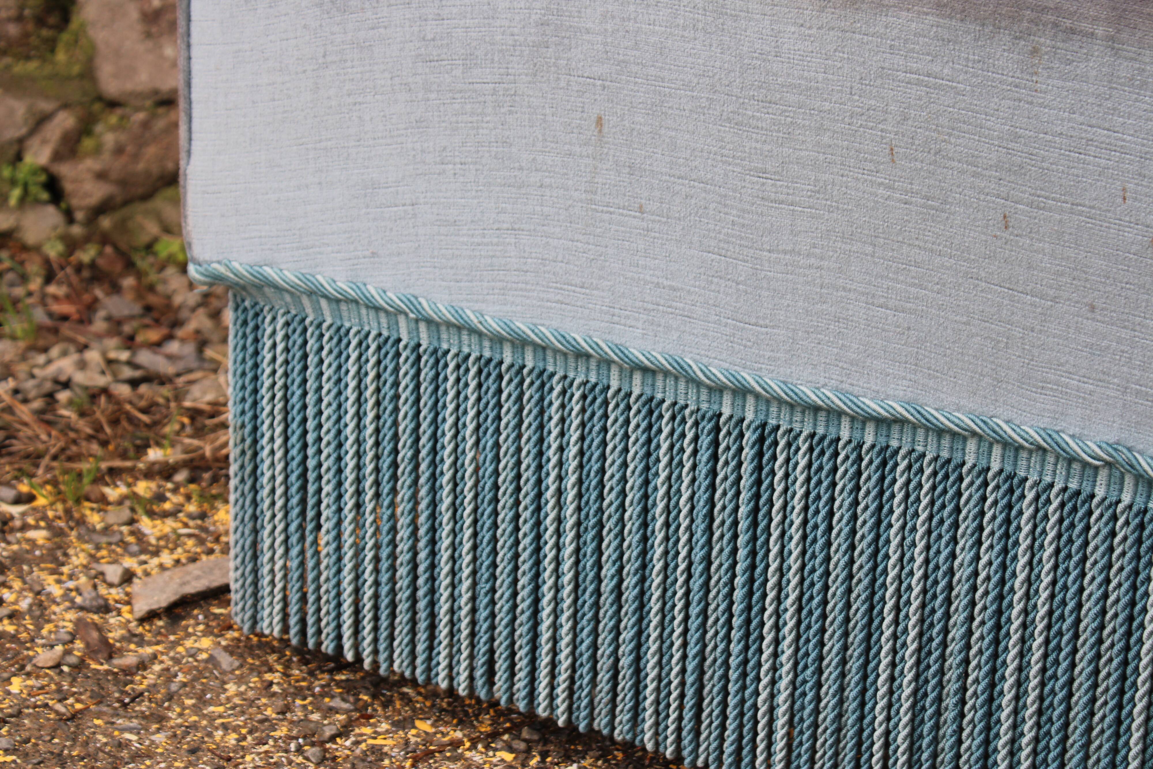 Vintage velvet toad armchair