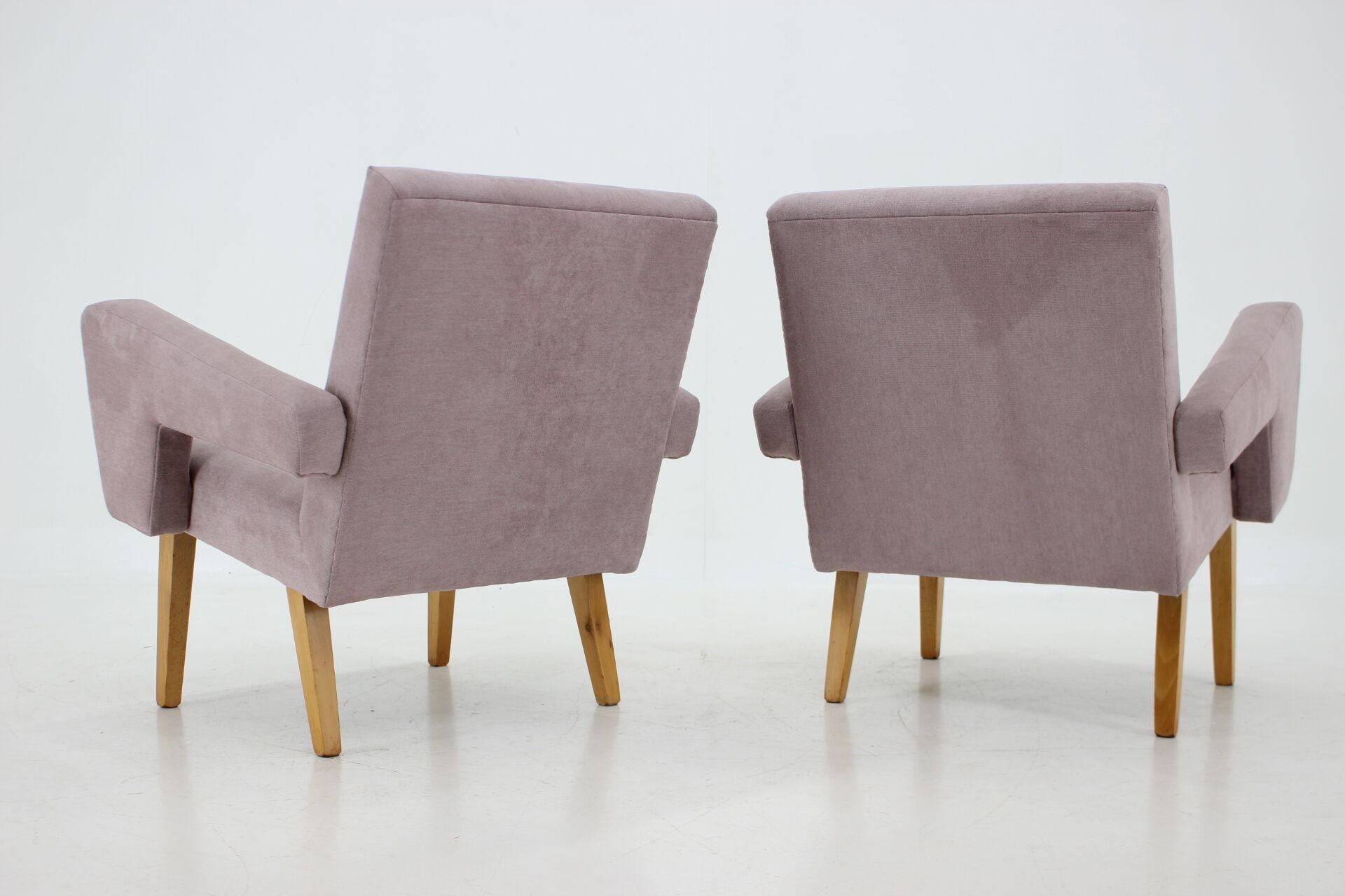 1960s Pair of Design Armchairs, Czechoslovakia