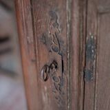 Solid wood confiturier, antique wood storage furniture, wood furniture.