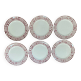 Set of 6 Mason's Ironstone Dinner Plates