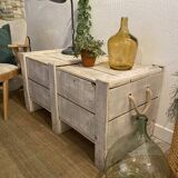 Ancienne malle en bois