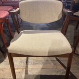 Model 42 teak dining chairs by Kai Kristiansen for Schou Andersen