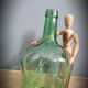 Dame-jeanne 3L verte droite
