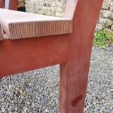 Wooden bench