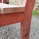 Banc en bois