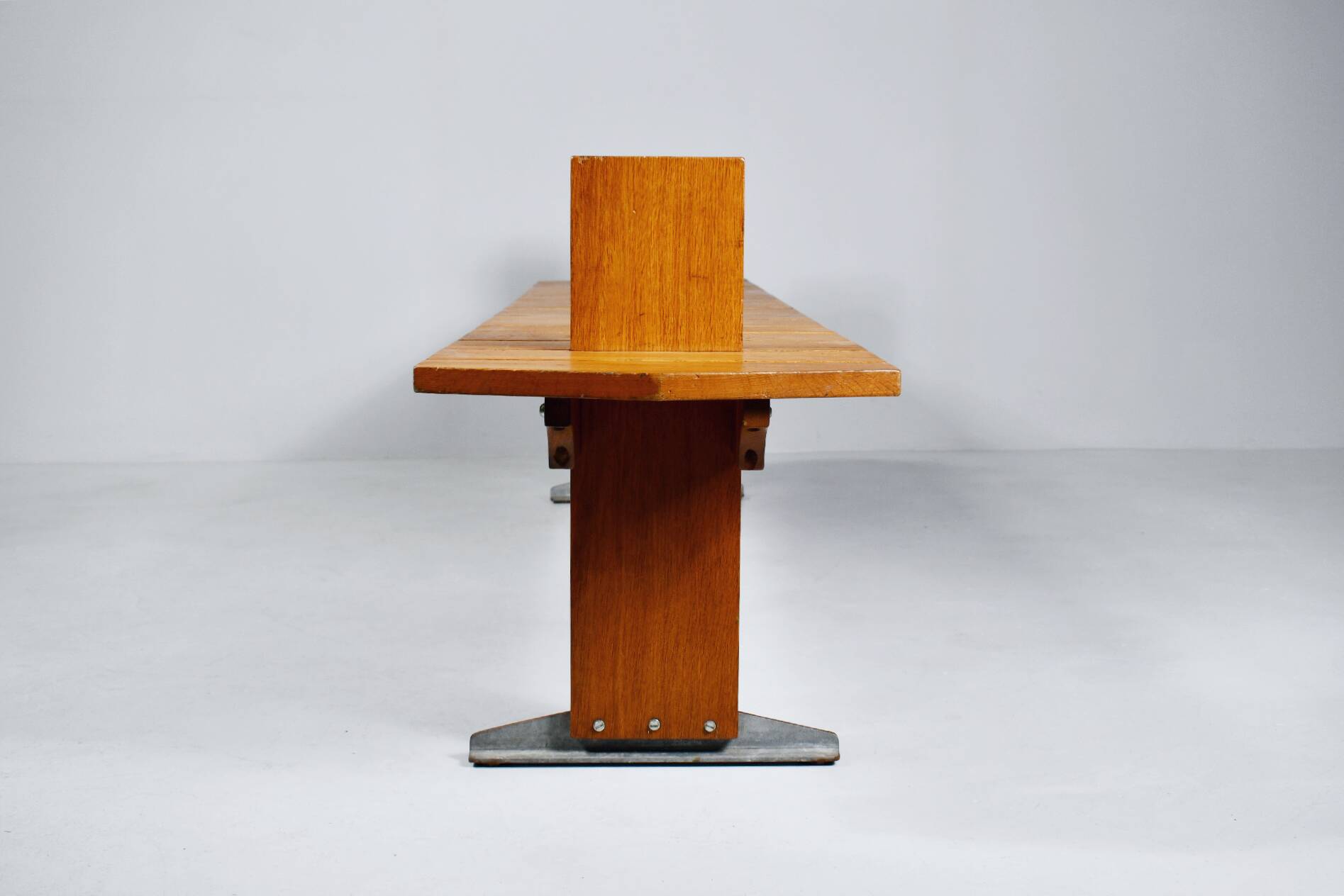 Prototype de banc par Olof Pira. Suède, années 1970.