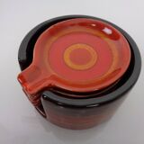 Pop Art Ceramic Ashtrays by Romolo Verzolini for Questa Maiolica, Italy, 1970s, Set of 5