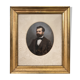 Oil on canvas of a portrait of a man