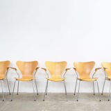Arne Jacobsen chairs for Fritz Hansen