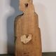 Wooden religious statuette