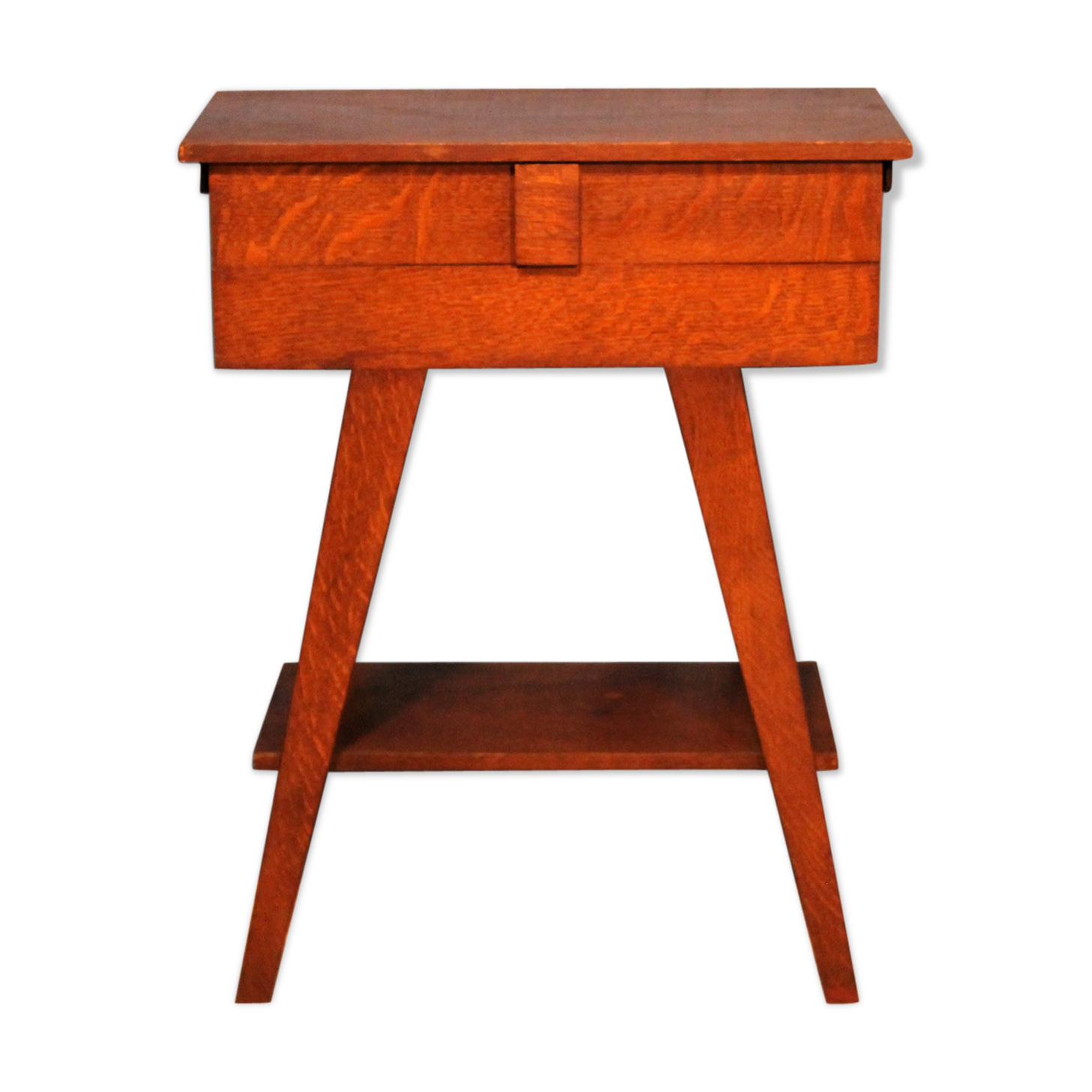 A worker sewing Scandinavian compass 1960