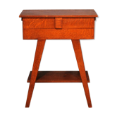 Travailleuse couture scandinave compas 1960