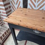 Wooden desk console table