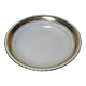 Vintage deep plate in gilded Limoges porcelain, ADP L Royal