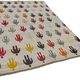Tapis boho recyclé turc fait main 200 cm x 295 cm