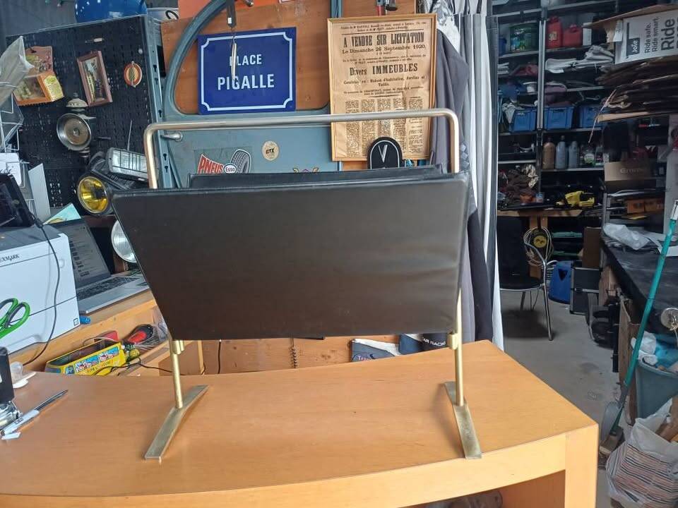 Vintage magazine racks